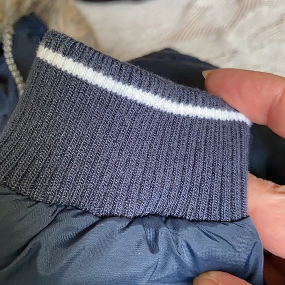 H&M Hooded Blue Puffer Jacket Size 3-4 Year Old - Picture 7 of 12